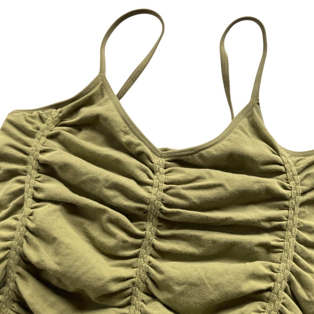 Fabletics Anya Seamless Ruched Tank Size L Blue Green Set of 2 - Picture 7 of 7